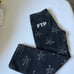 FTP thrasher all over denim pants