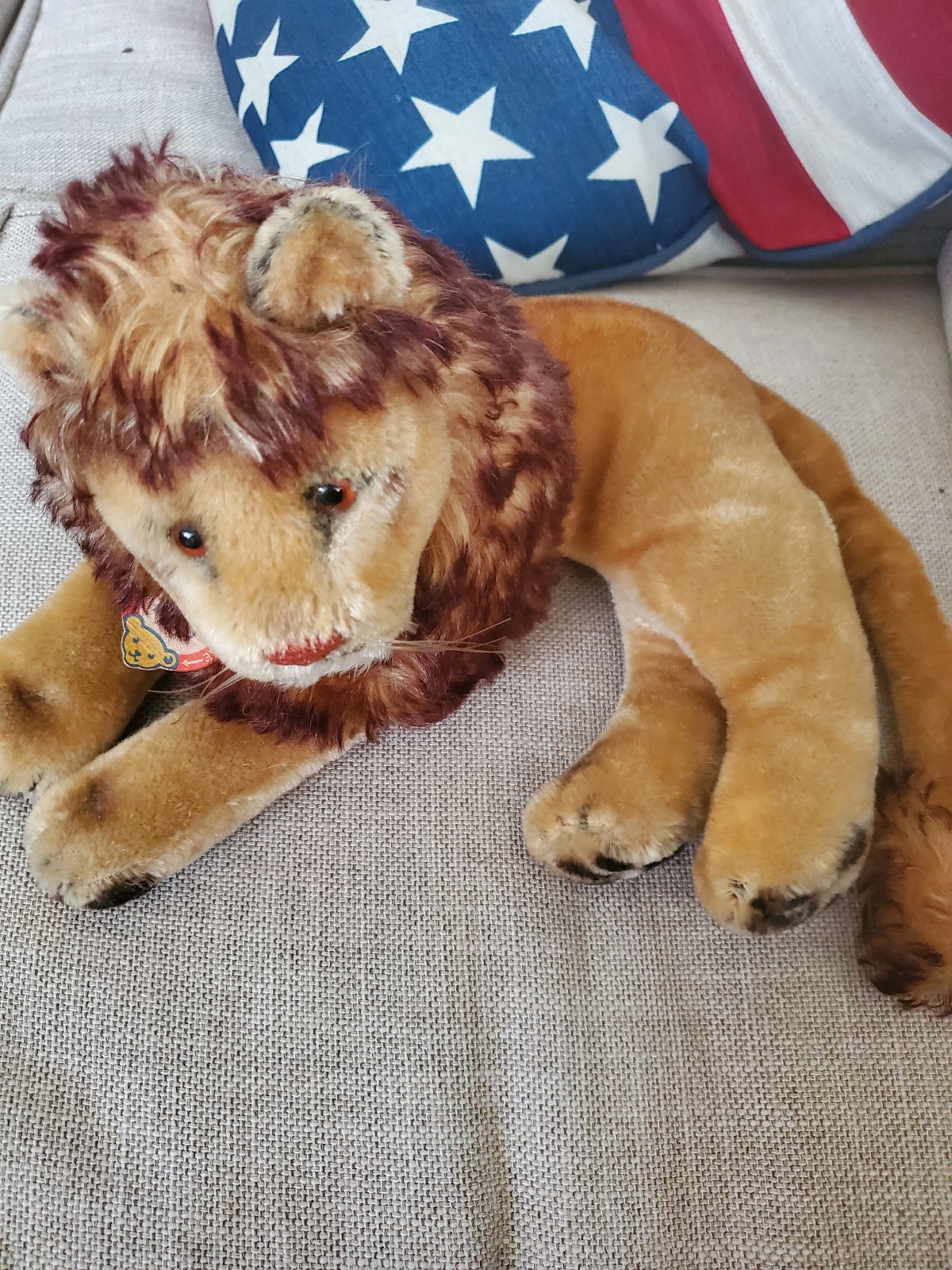 Steiff Leo the lion 1950s rare