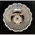 Waterford Crystal 7 Compote Bowl Emily Original Version 128011 Retired Seahorse