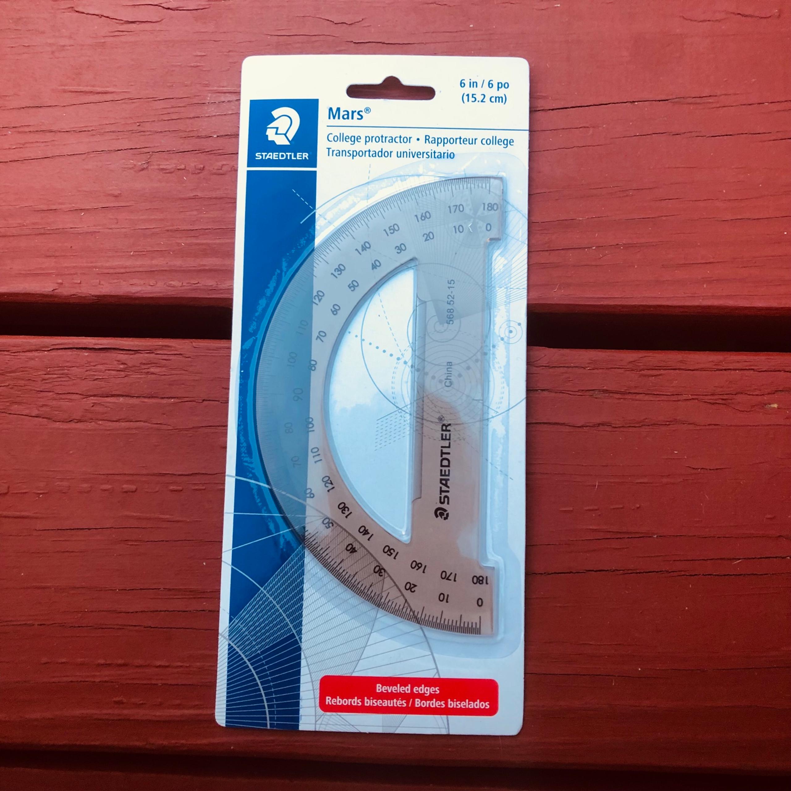 Staedtler Protractor, 6in, 180º New*