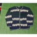 Vintage 1990s Rey Wear 100% Wool Aztec Geometric Sweater Size Large Handmade