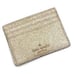 Kate Spade Glimmer Small Slim Card Holder ~ Gold Glitter Mini Crossbody Wallet