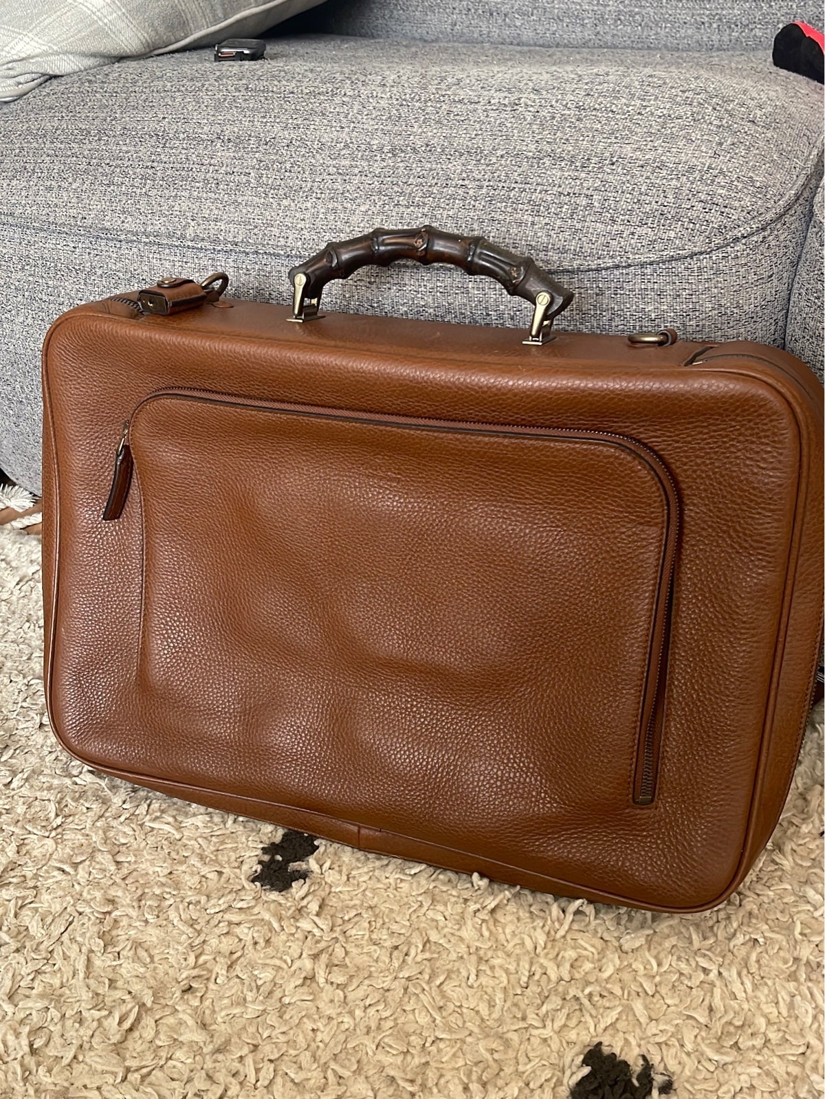 Gucci Business Bag w/ Bamboo Handle