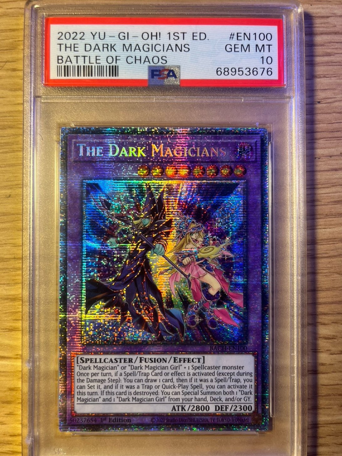PSA 10 dark Magicians