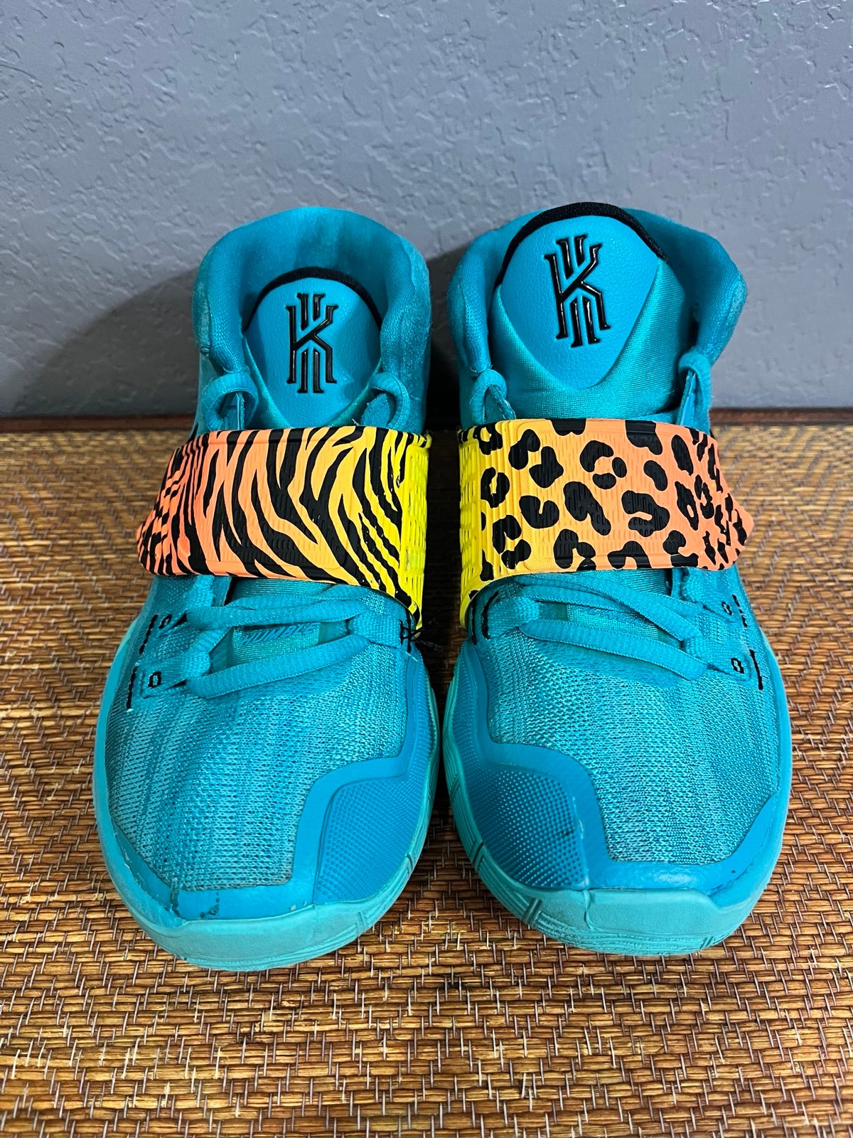 Nike Kyrie 6 Oracle Aqua (GS) BQ5599-300 Youth Size 2.5Y Air Irving Grail