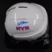 Adam Fox Signed Autographed New York Rangers White Mini Helmet NYR Fanatics COA