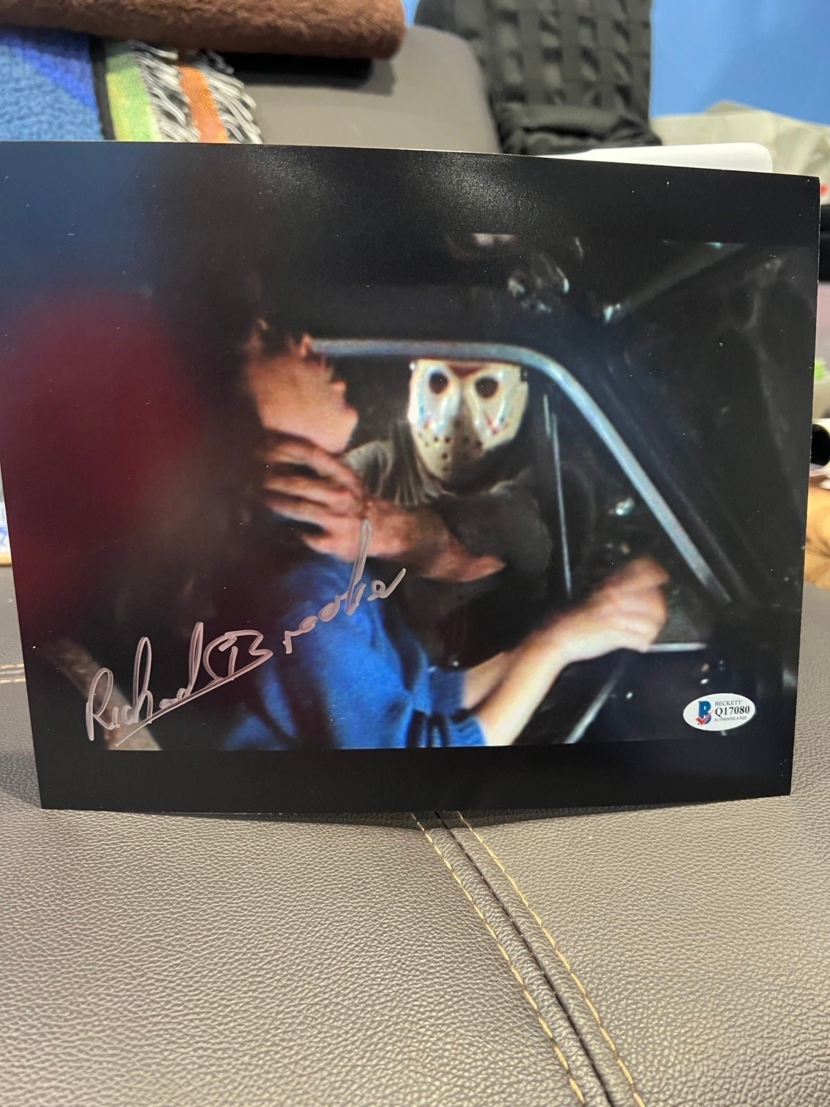 Friday the 13th Richard Brooker autograph