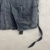 Marithe Francois Girbaud Jacket Mens Sz 35 Small Blue Avant Garde Linen Vintage