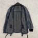 Marithe Francois Girbaud Jacket Mens Sz 35 Small Blue Avant Garde Linen Vintage