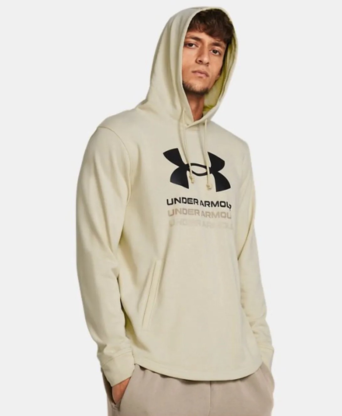 Under Armour Men’s Rival Terry Graphic Hoddie Sweatshirt Big & Tall Sz 4XL New