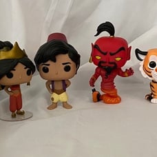 Funko Pop Aladdin Set of 5 Unboxed