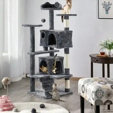 Double Cat Tree Tower