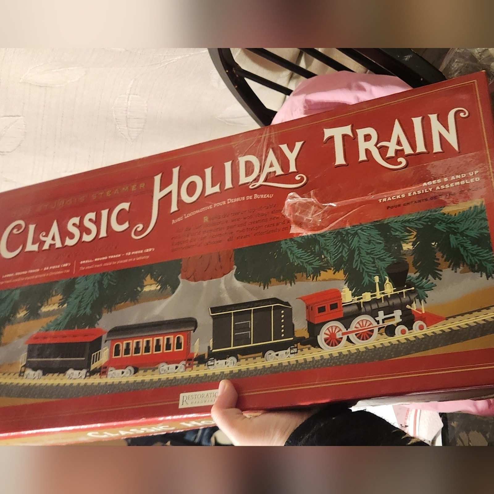 Restoration Hardware Old Sturgis Steamer Holiday Train by Restoration Hardware