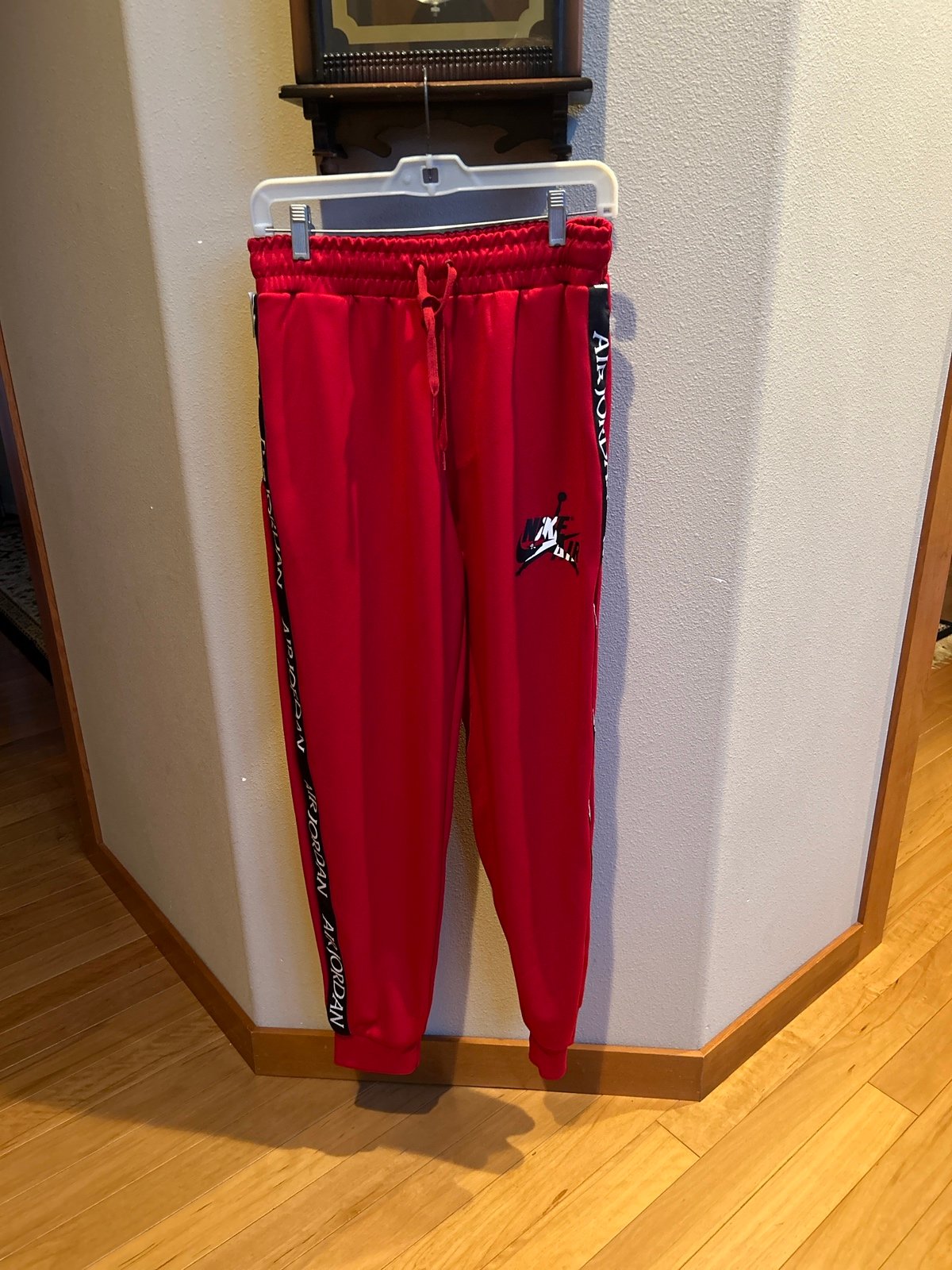 Air Jordan Jumpman Red Joggers Sweatpants - Men’s Size Medium