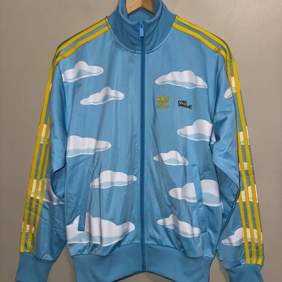 Adidas x Simpsons Firebird Cloud Original Track Jacket Men's Size S IM8031 NEW