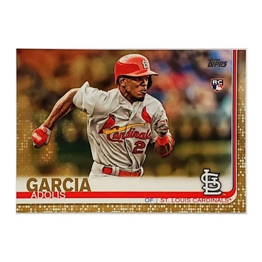 ADOLIS GARCIA ROOKIE GOLD SP /2019 2019 TOPPS #227 CARDINALS RANGERS ALCS MVP!
