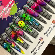 Graffiti Nails - Press On Nails