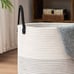 Woven Rope Laundry Hamper Basket, Tall Luandry Basket.