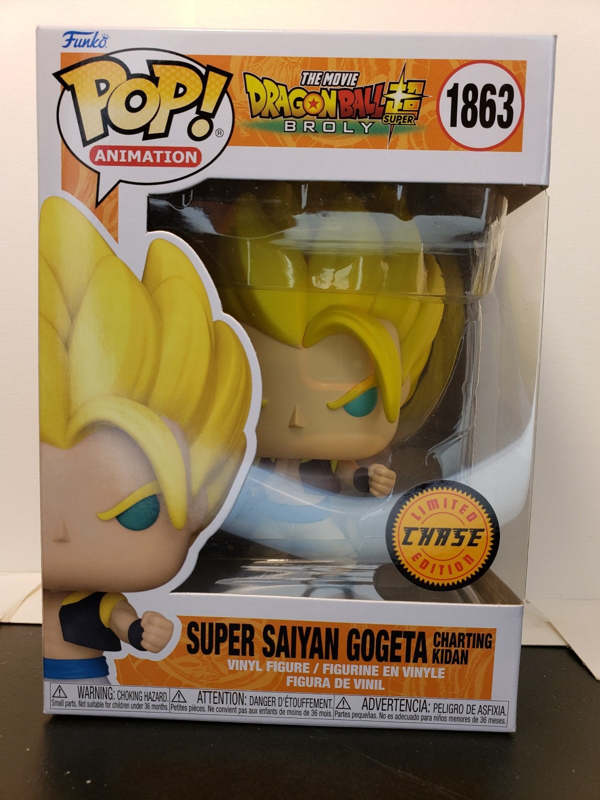 Funko Pop CHASE Super Saiyan Gogeta From DragonBall Super Broley Movie
