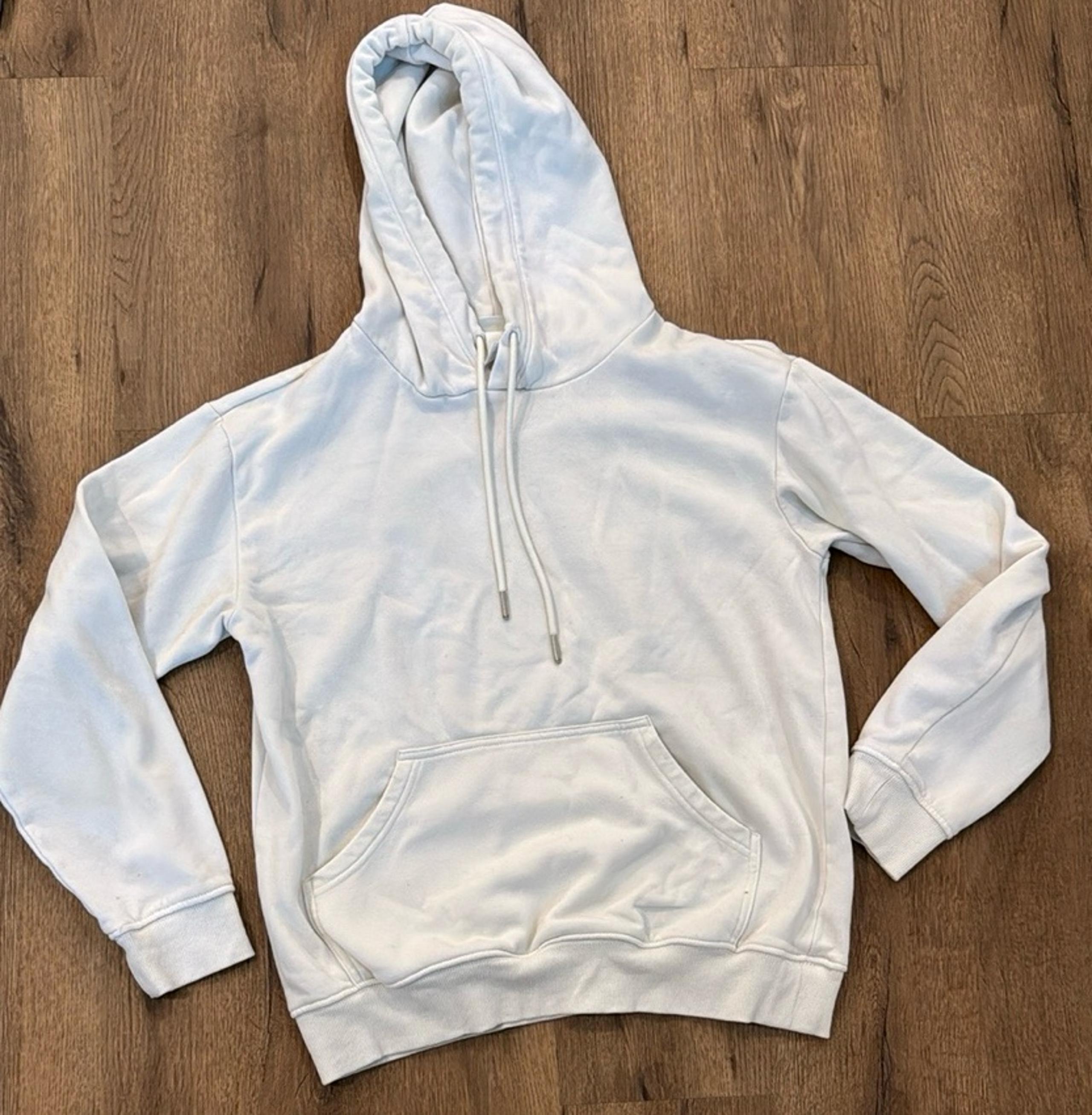 H&M Cream Hooded Sweatshirt