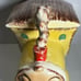 Vintage Cookie Jar Anthropomorphic Yellow Choo Choo Train California Pottery