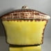 Vintage Cookie Jar Anthropomorphic Yellow Choo Choo Train California Pottery
