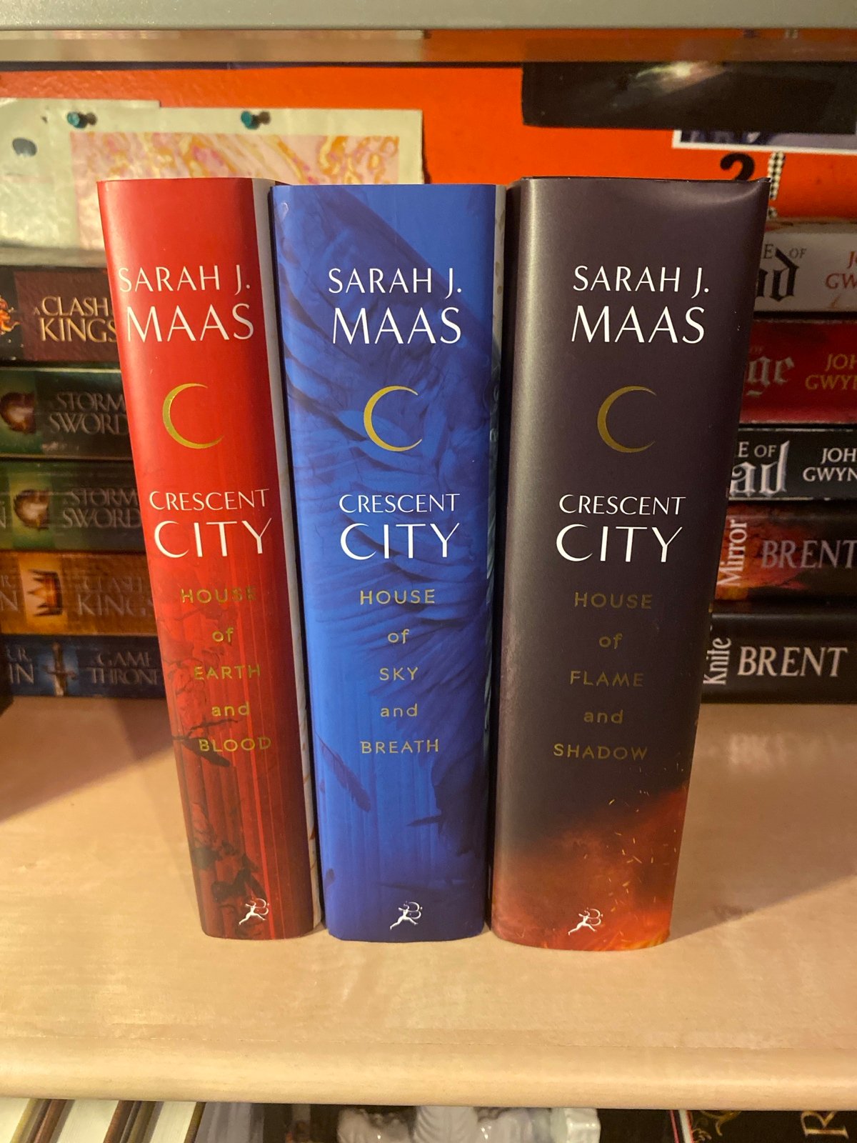 House of Earth and blood , House of Sky Breath and House of Flame and Shadow