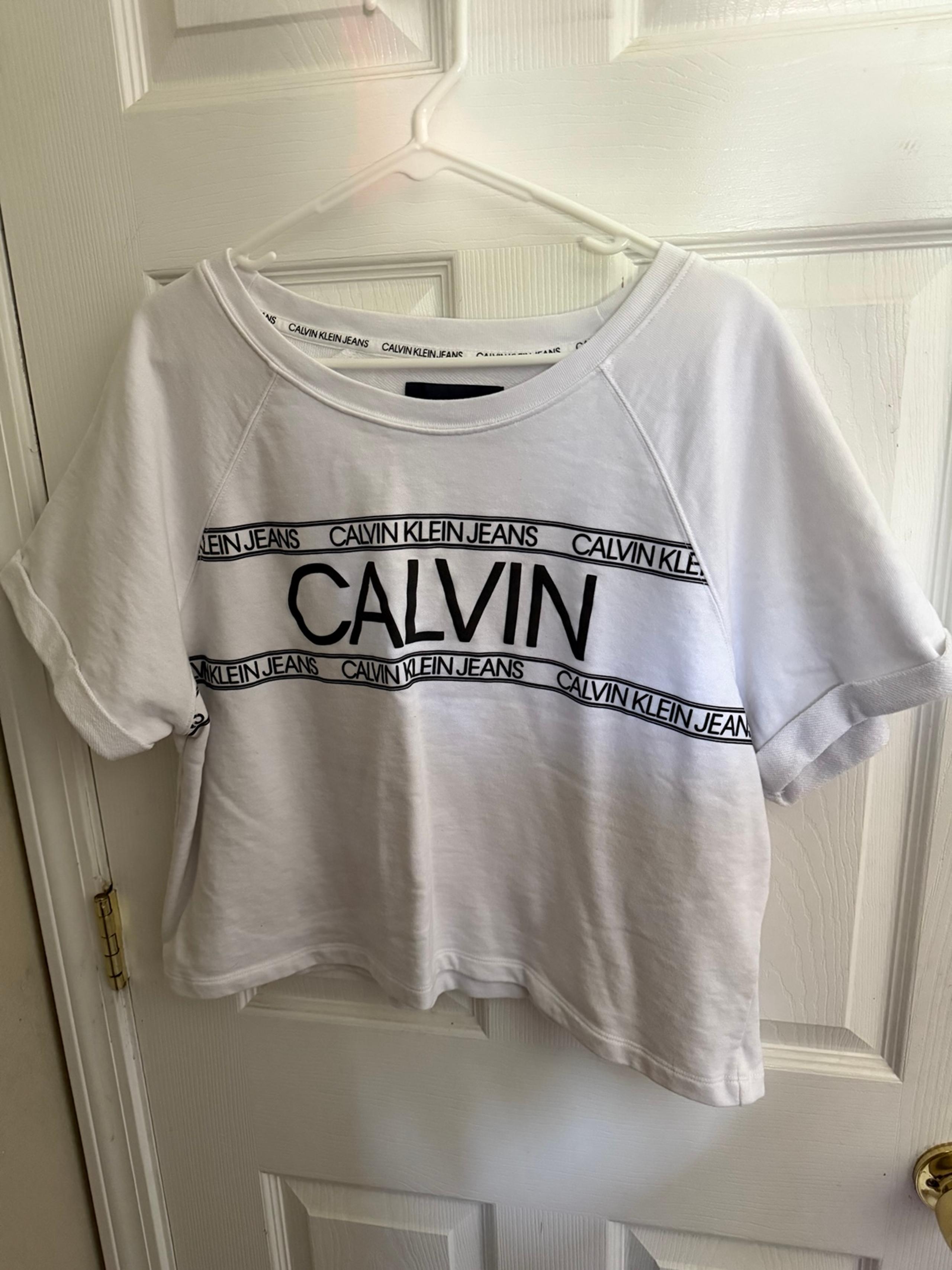 Calvin Klein crop t-shirt