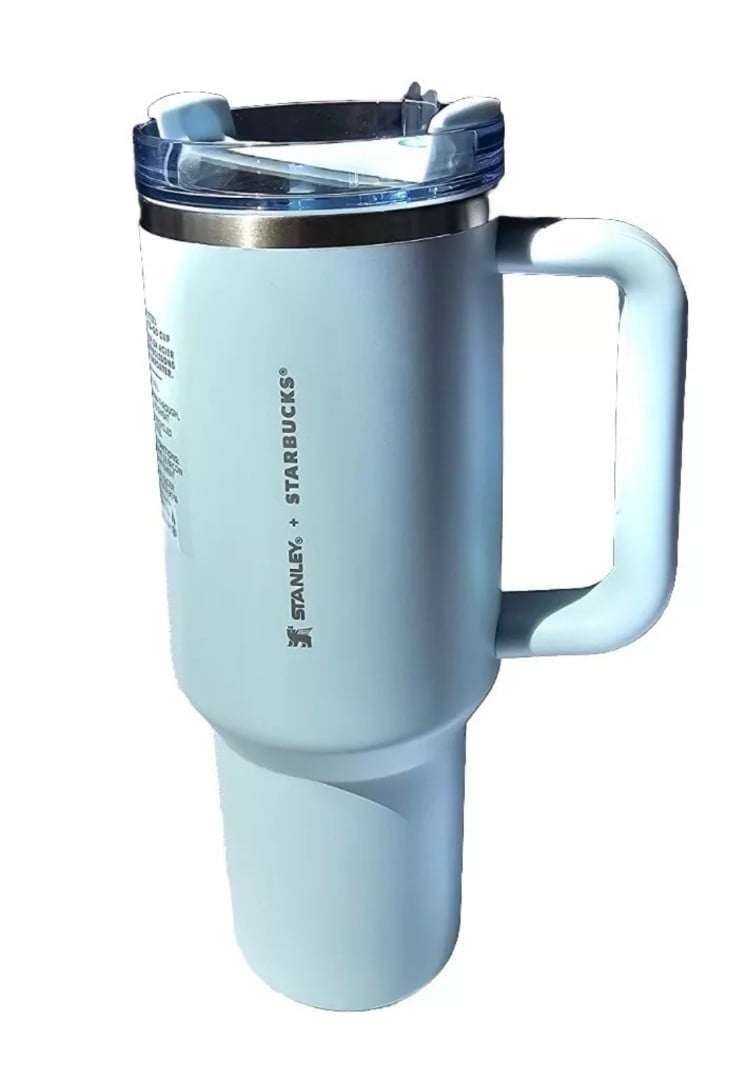 NWT Stanley Starbucks Collab Limited Edition Spring Powder Blue Quencher 40oz
