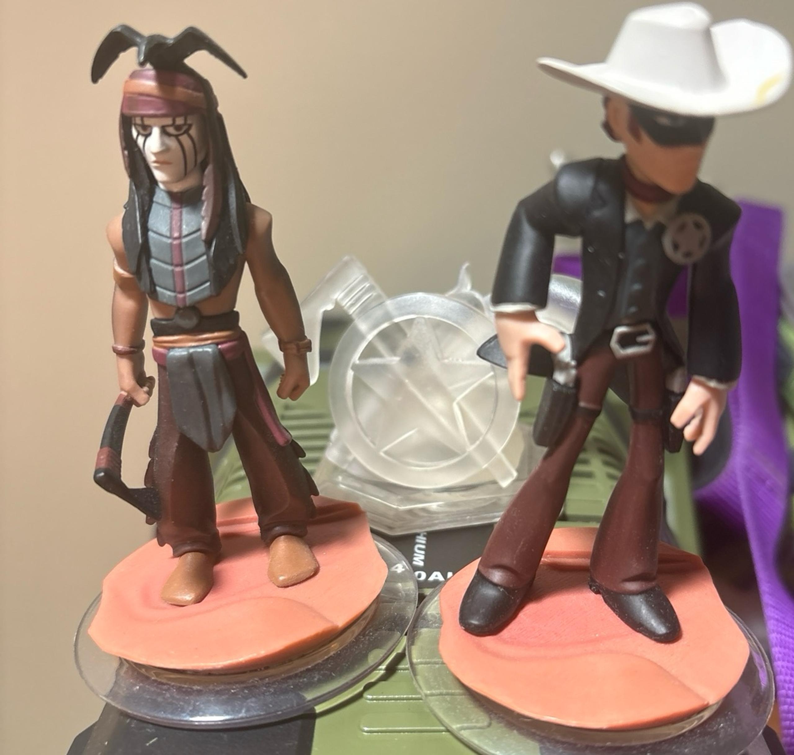 Disney Infinity Lone Ranger and Tanto