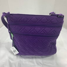 Vera Bradley Triple Zip Hipster Elderberry