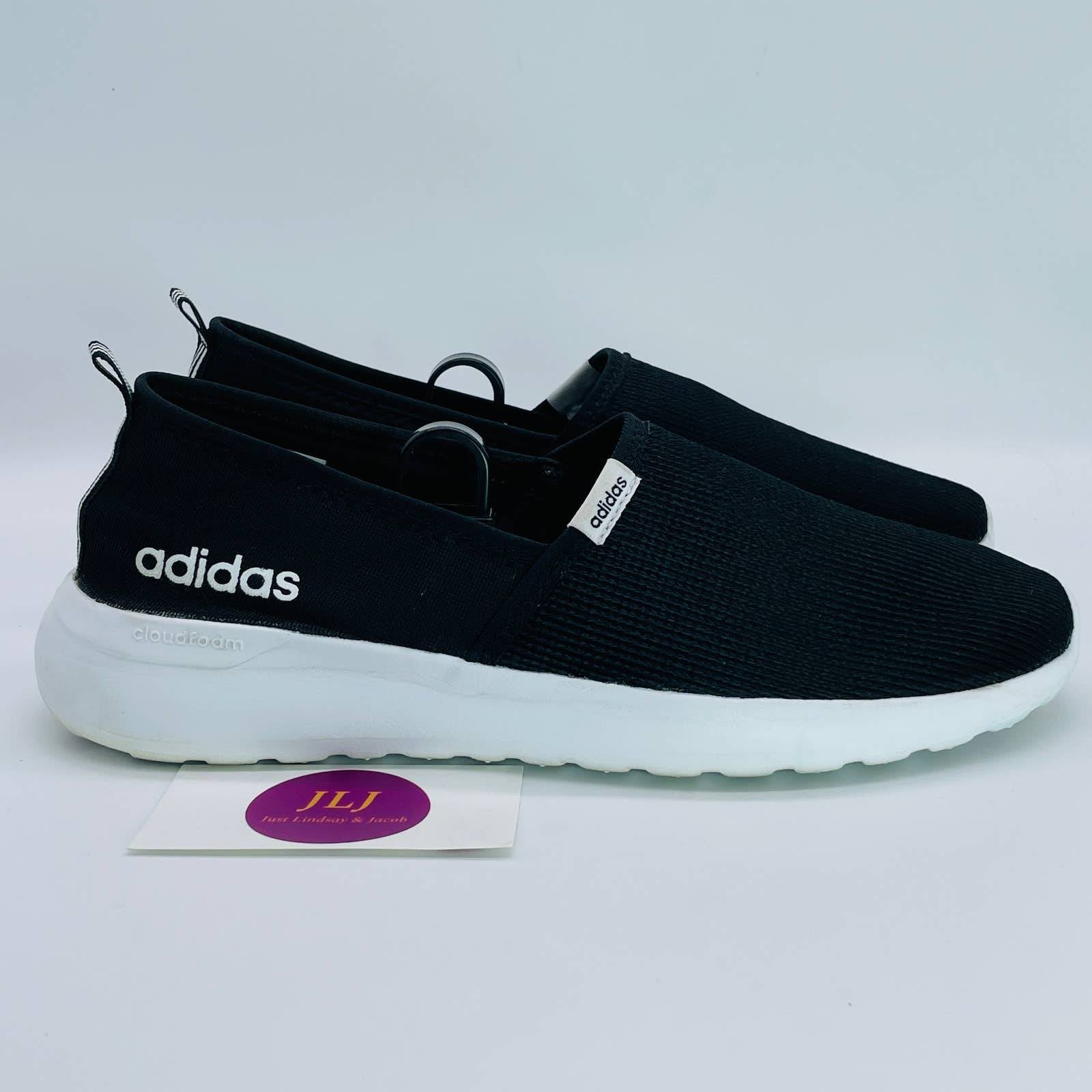 adidas neo cloudfoam lite racer slip on