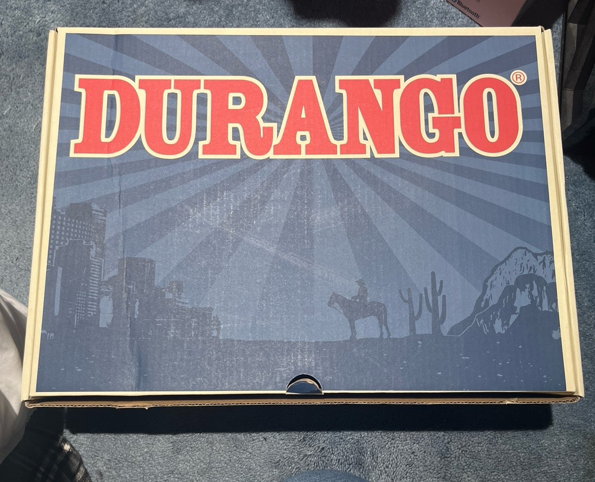 Durango Frontier Black Western Boot 10.5 medium