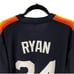 MLB HOUSTON ASTROS Men's NOLAN RYAN #43 Jersey Navy Blue Orange Size XXL