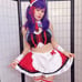 UWOWO Fate Stay Night Maid Cosplay + Wig