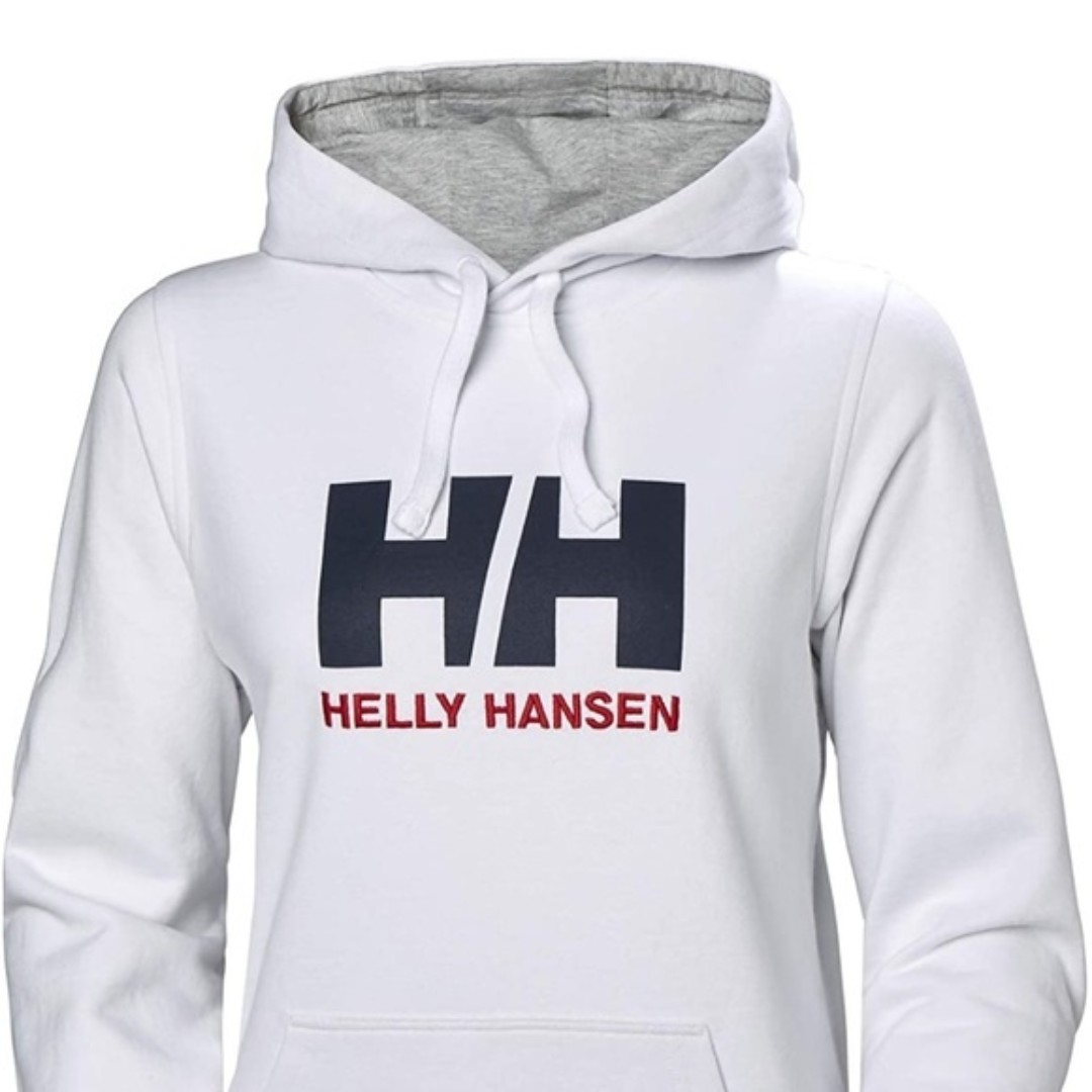Helly-Hansen With HH Logo Hoodie Size XS White