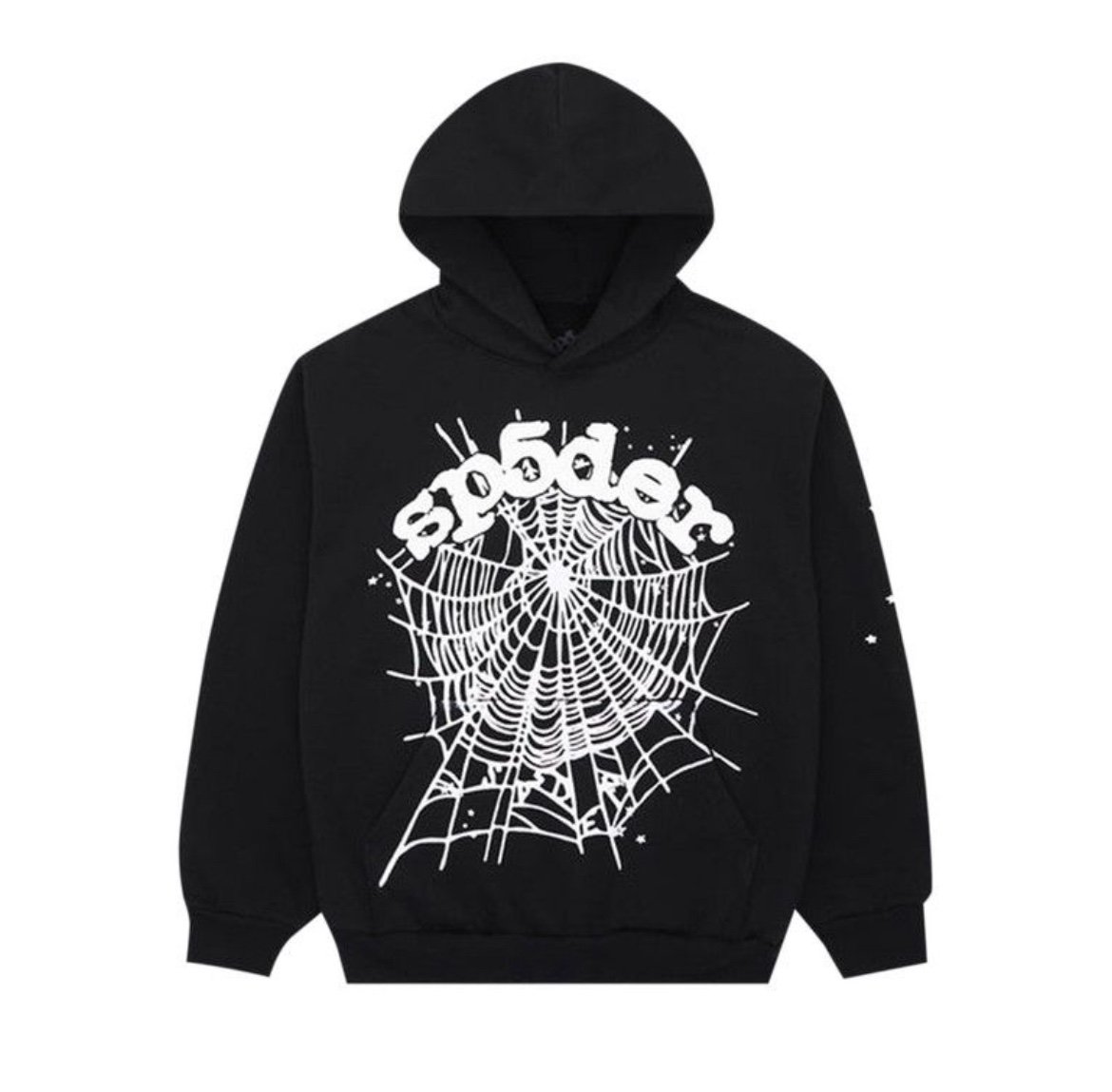 Sp5der Hoodie Web “Black”
