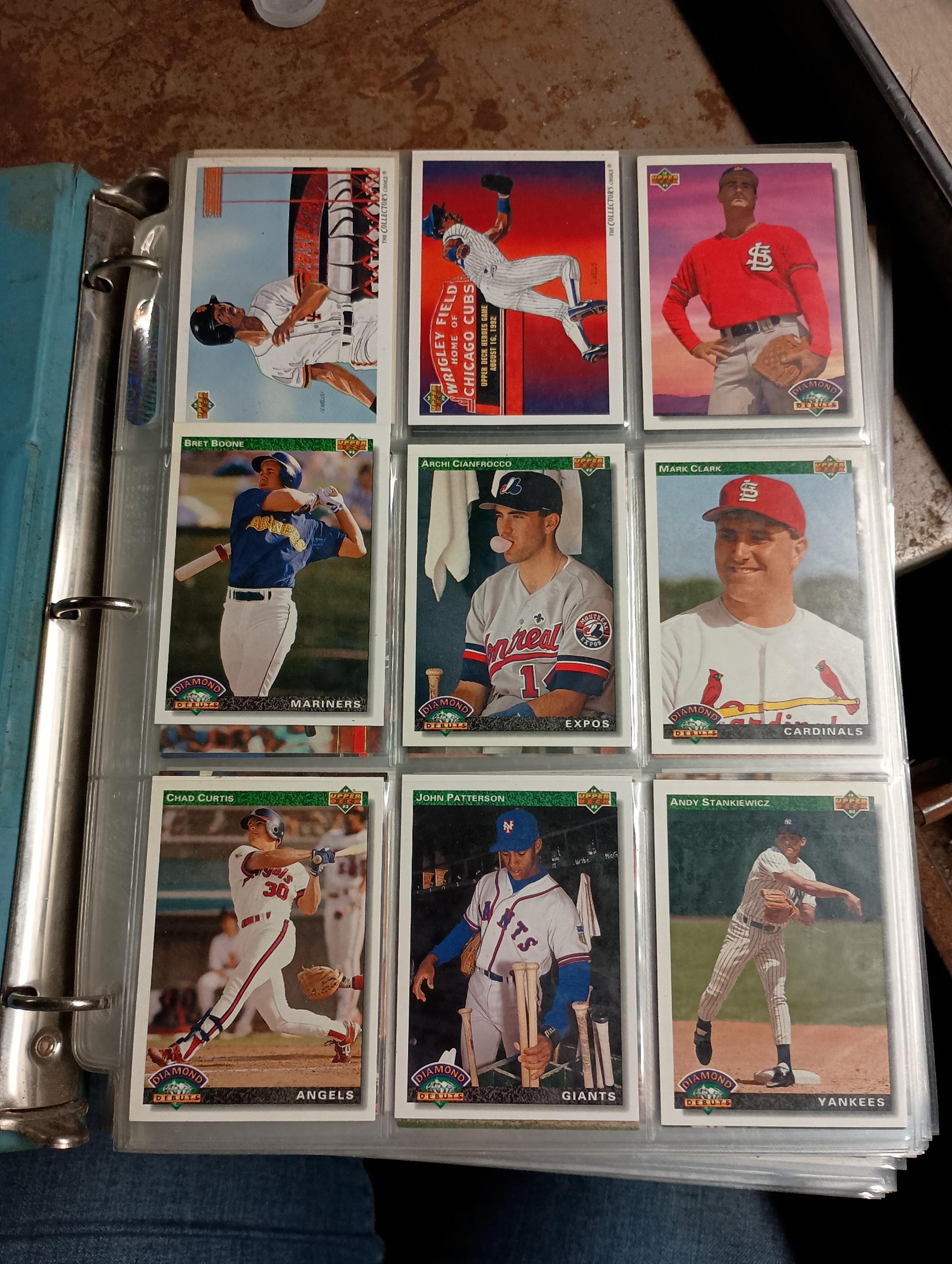 Baseball cards