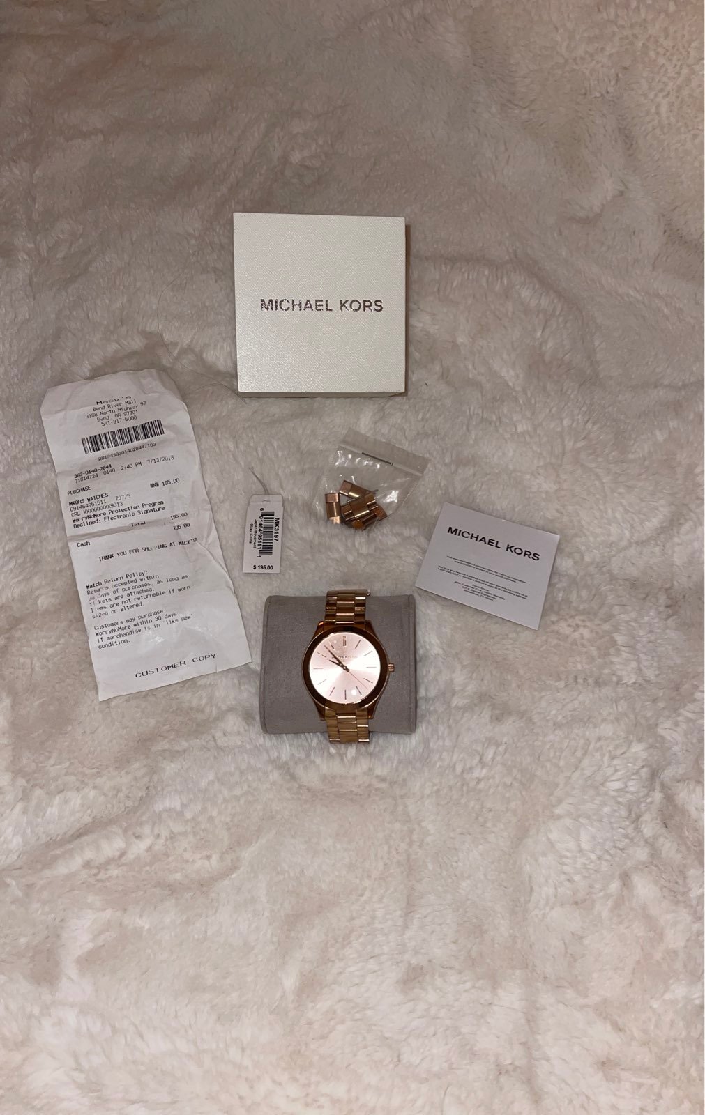 Michael Kors watch for women 