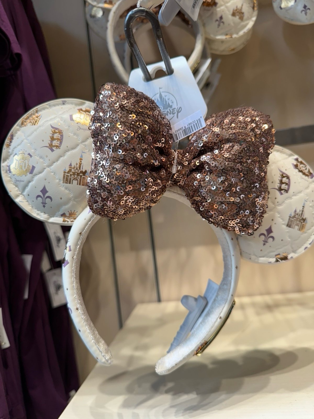 Disneyland 70th Anniversary Minnie ears
