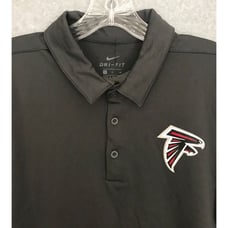 NEW! Nike Atlanta Falcons Golf Polo Shirt Mens Small Dri Fit NFL MSRP: 55.00