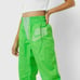 Nike NSW Vapor Green Sportswear Athletic Women’s Pants Size XS White Logo EUC