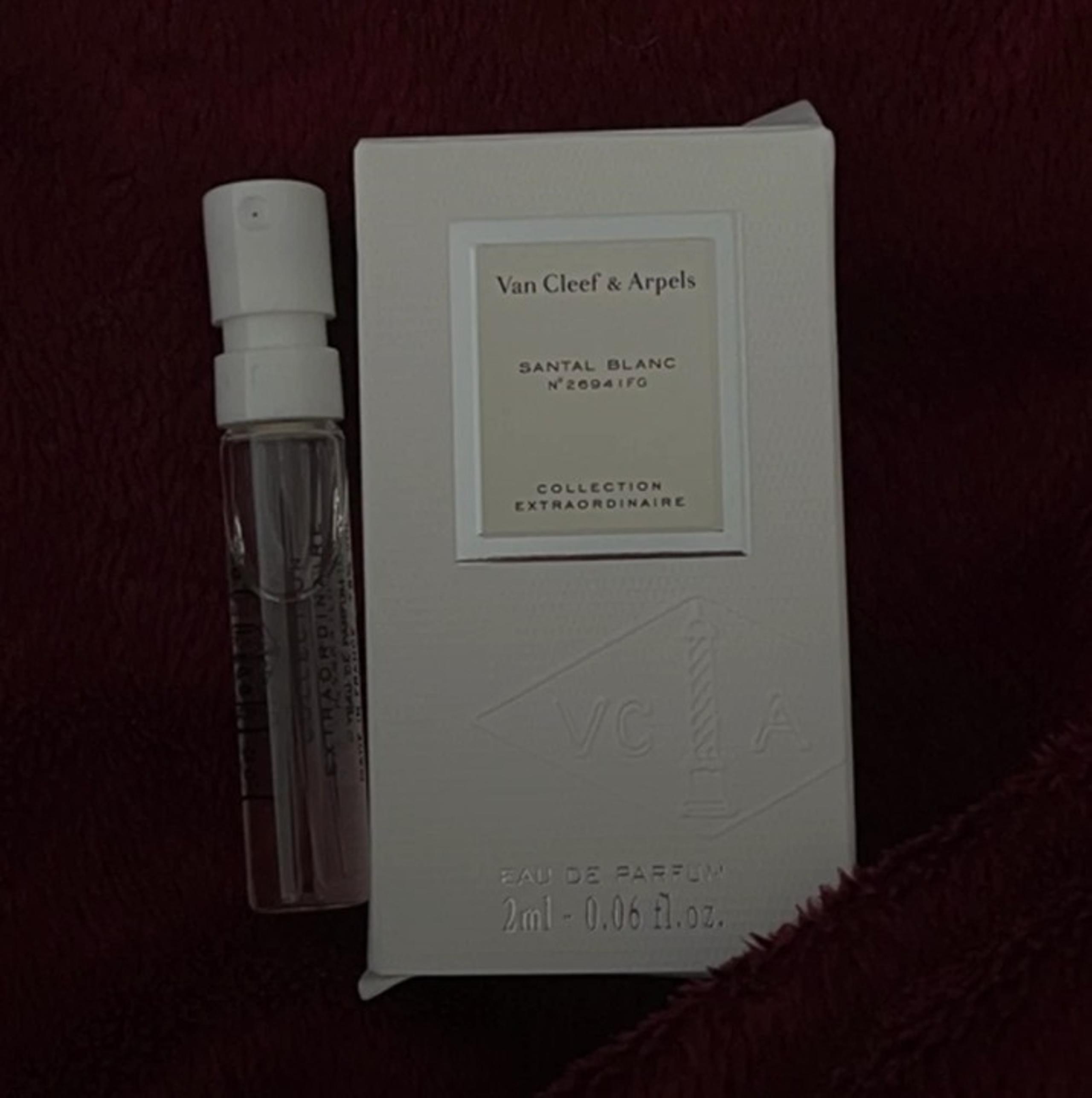 VAN CLEEF & ARPELS Santal Blanc EDP Sample Spray 2ml, NEW