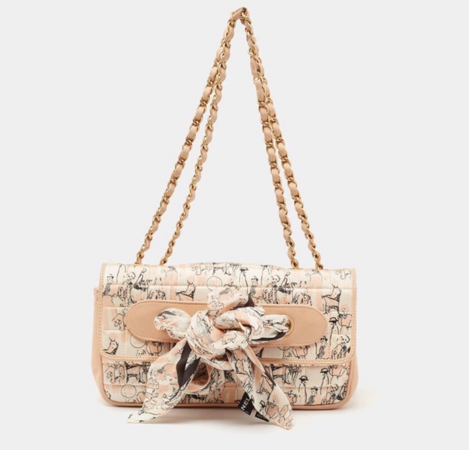 Chanel Silk Shoulder Bags for Women