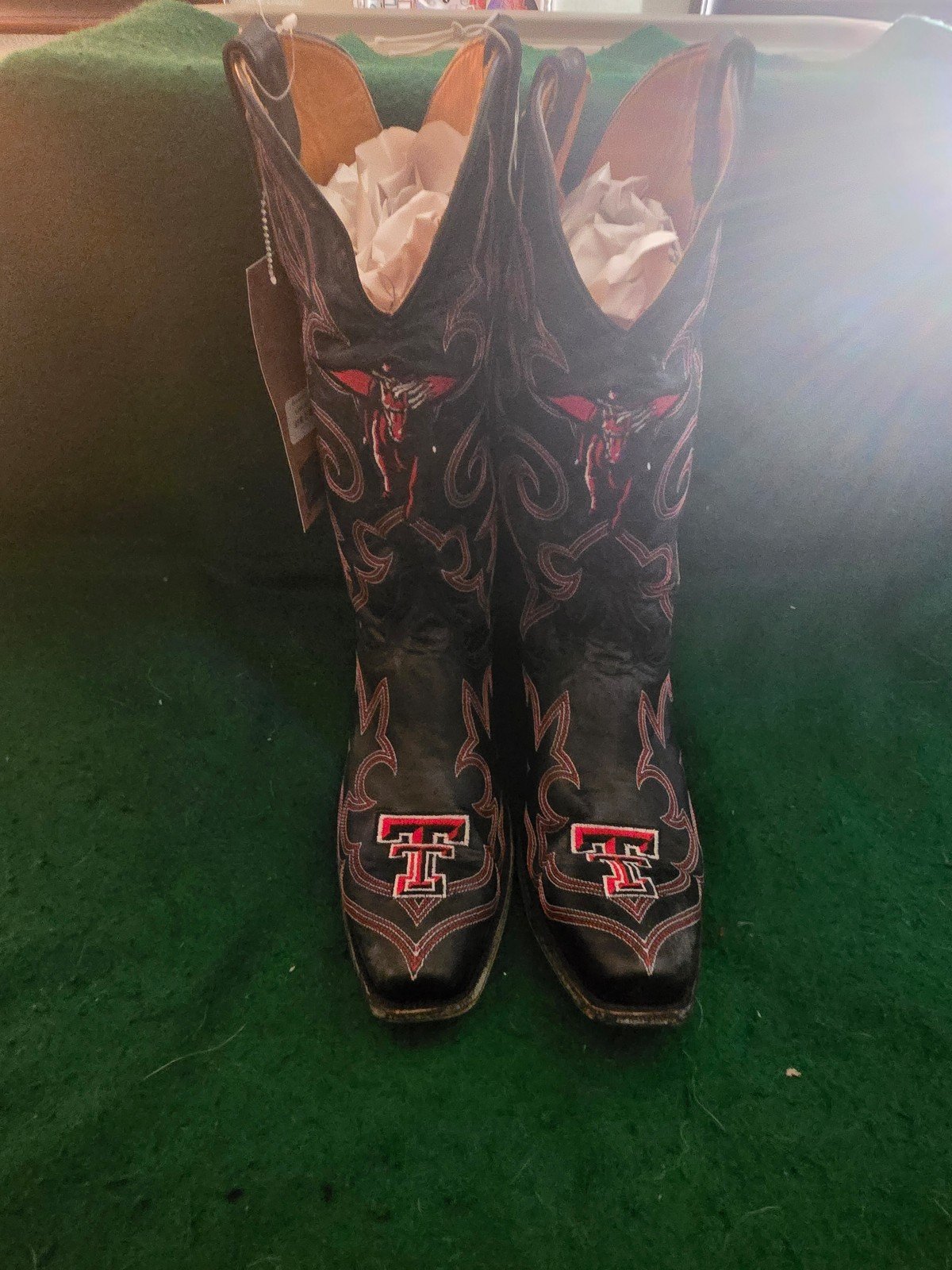 Brand new Gameday Leather Texas Tech Mens 10 1/3 Boots
