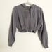 Alo Yoga Breakaway Zip Up Hoodie Fog S
