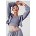 Alo Yoga Breakaway Zip Up Hoodie Fog S