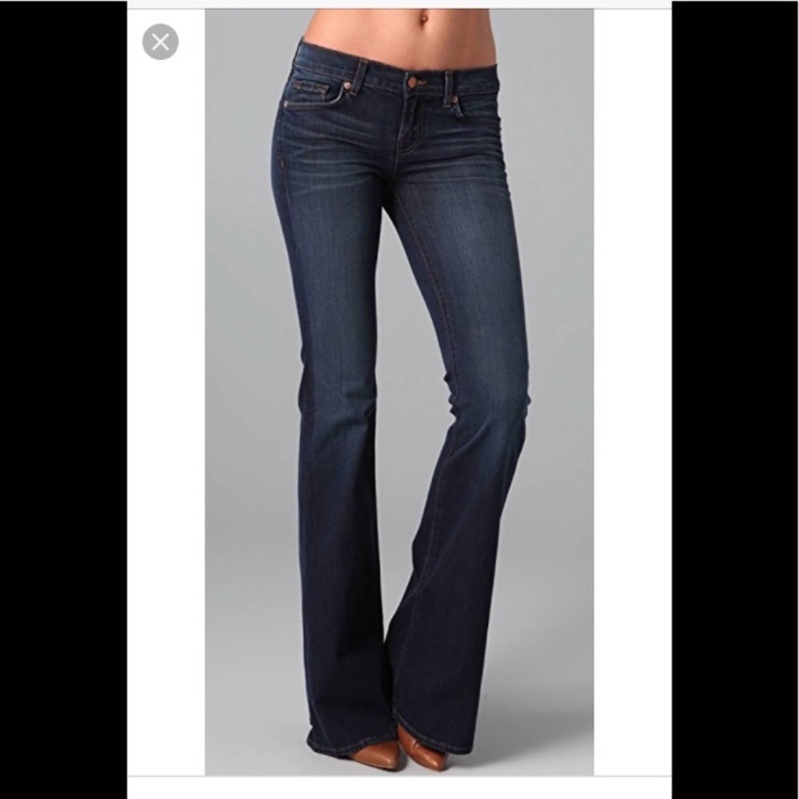 J Brand Babe flare leg jeans