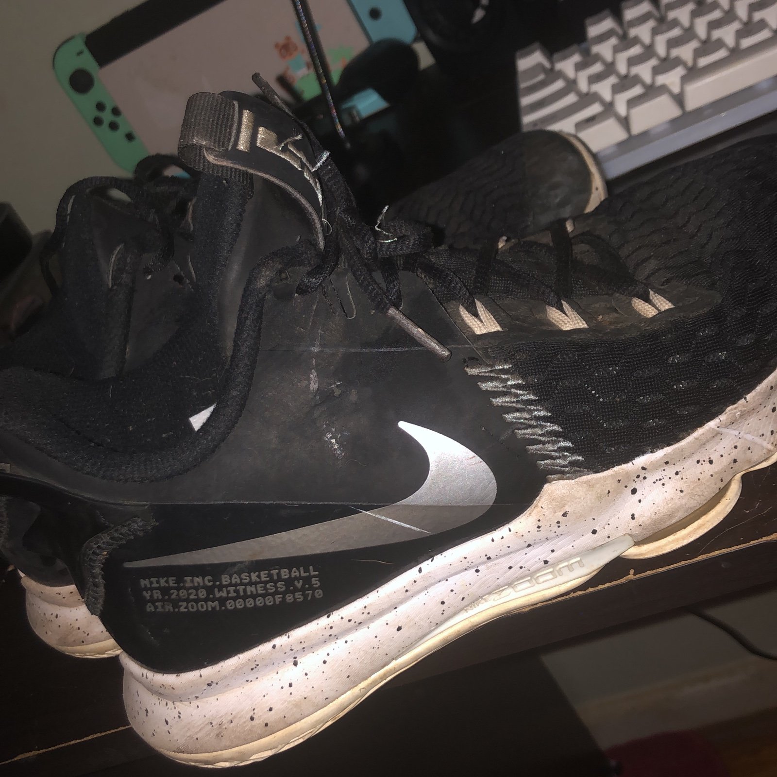 Nike basketball athletic shoes for men