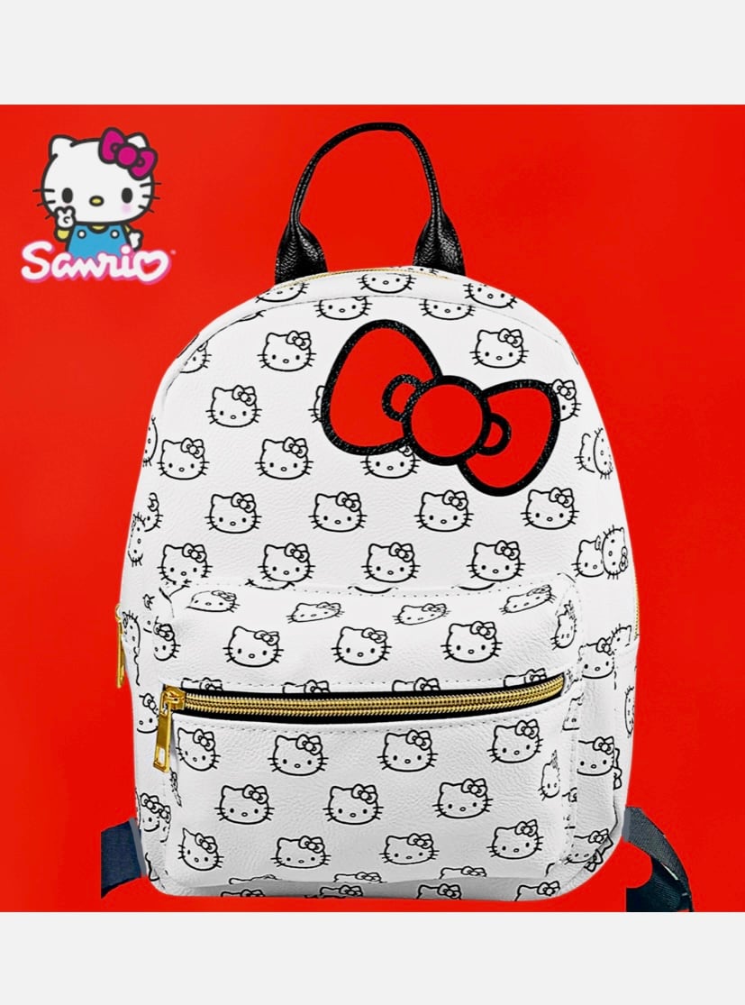 Mini Leather Hello Kitty Backpack
